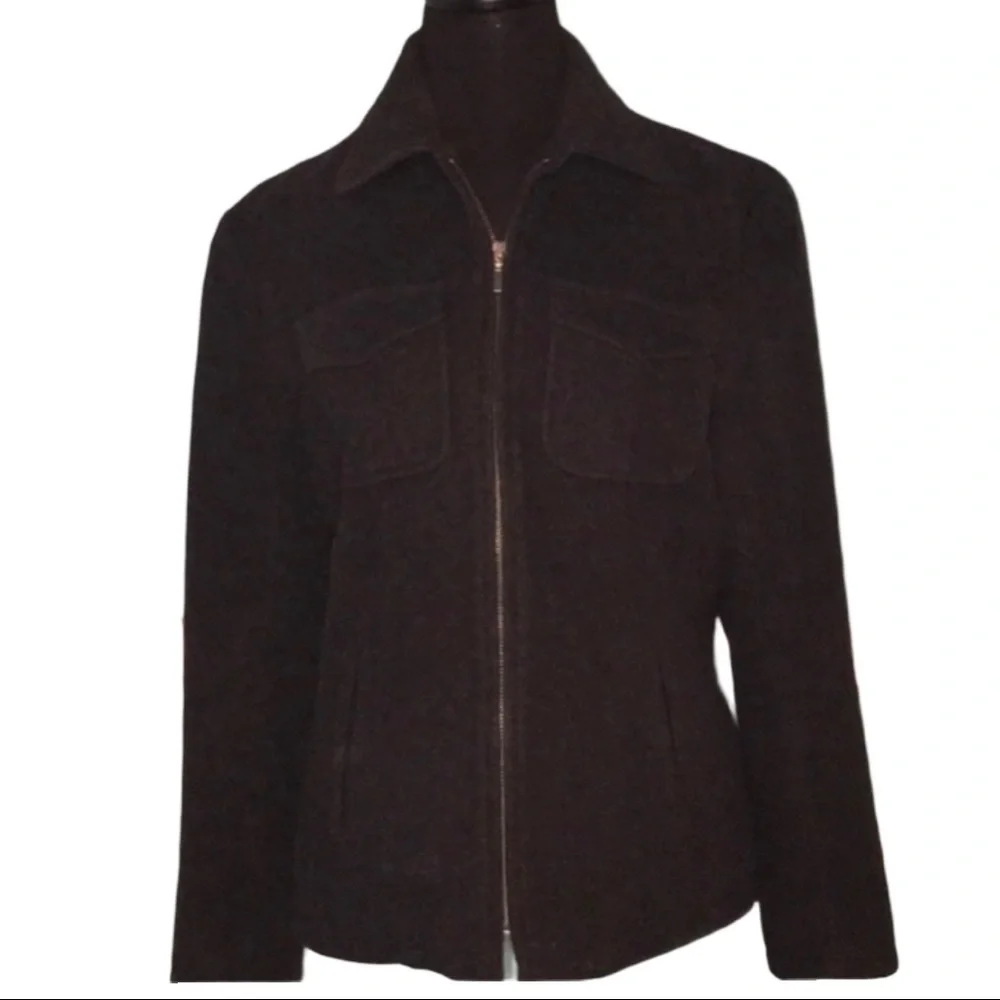 ❤️J CREW CINDER WOOL BLOUSON UTILITY‎ JACKET